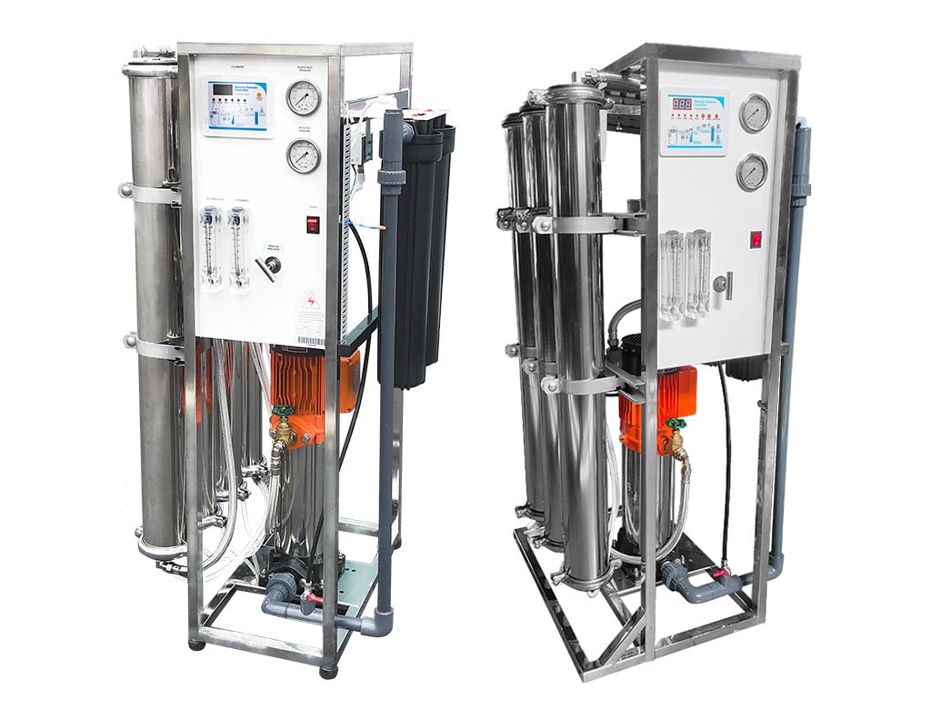 利用中空絲微孔膜深度去除熱源及大分子有機物 ，對深度降濁、澄清與純化具有卓越效果，提供最高規格的淨水品質 。