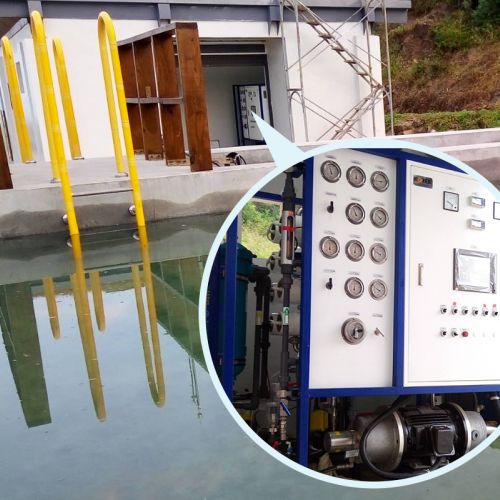 24 CMD海水淡化設備，協助離島居民取得民生用水及飲用水 。